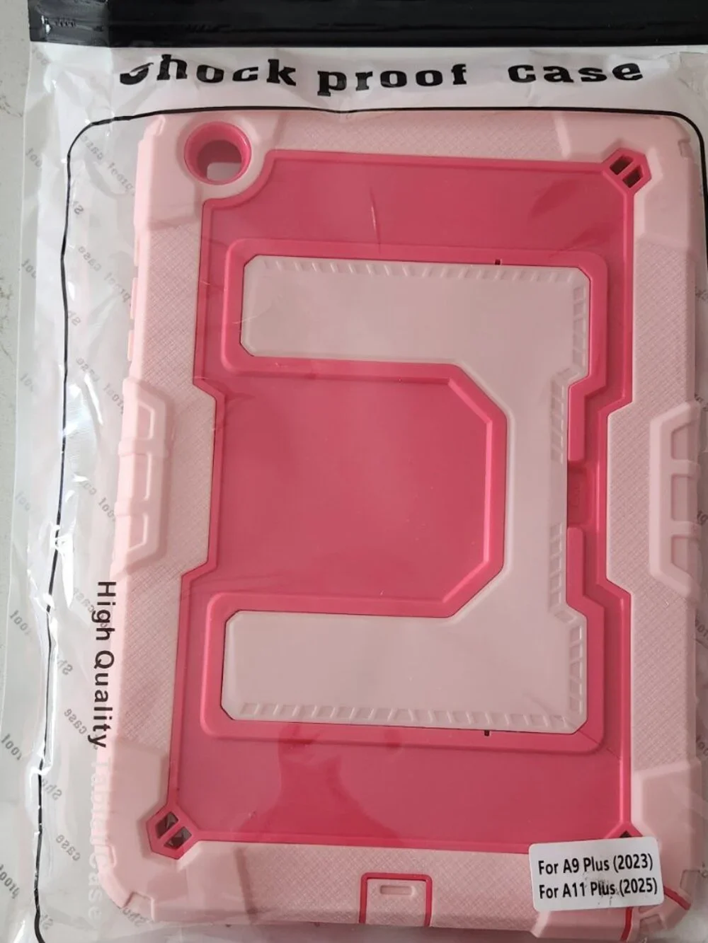 New: Samsung Galaxy Tab A11+/A9+ Case - Dark and Light Pink